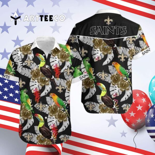 New Orleans Saints Limited Edition Gift For Fan Hawaiian Shirt 4