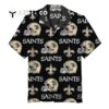 New Orleans Saints Logo Helmet Unisex Hawaiian Shirt 1
