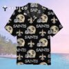 New Orleans Saints Logo Helmet Unisex Hawaiian Shirt 2