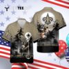 New Orleans Saints Mickey And Beach Night Hawaiian Shirt 4