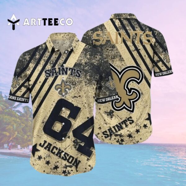 New Orleans Saints Personalized Hawaiian Shirt 2