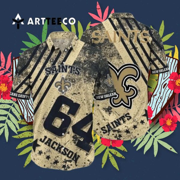 New Orleans Saints Personalized Hawaiian Shirt 3