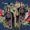 New Orleans Saints Skull Tropical Hawaiian Shirt 3