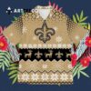 New Orleans Saints Sports Football American Ugly Christmas Hawaiian Shirt 3