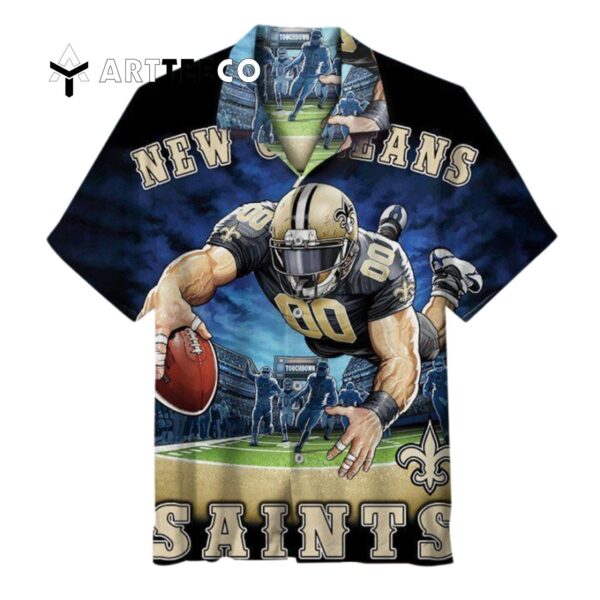 New Orleans Saints Team Players Hawaiian Shirt 1