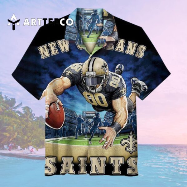 New Orleans Saints Team Players Hawaiian Shirt 2