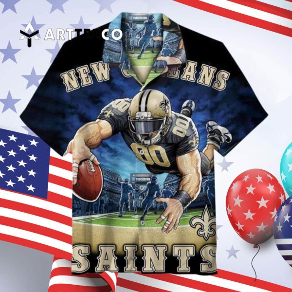 New Orleans Saints Team Players Hawaiian Shirt 4