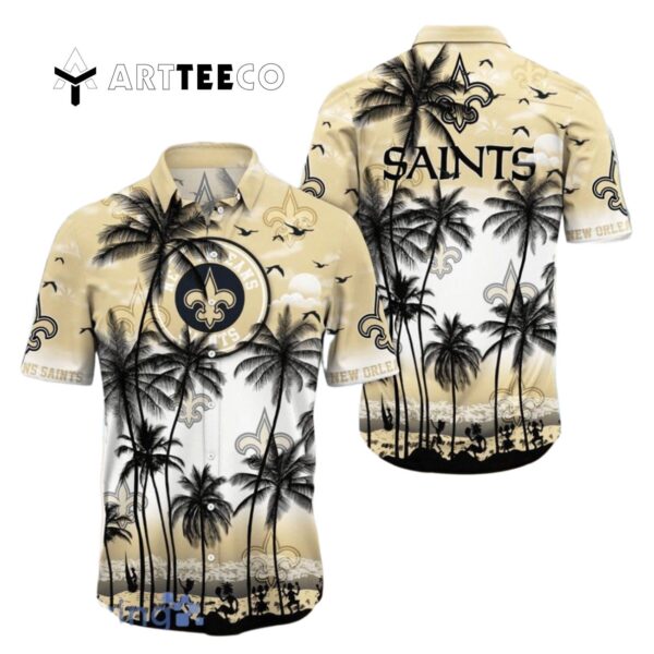 New Orleans Saints Trending Aloha Hawaiian Shirt 1