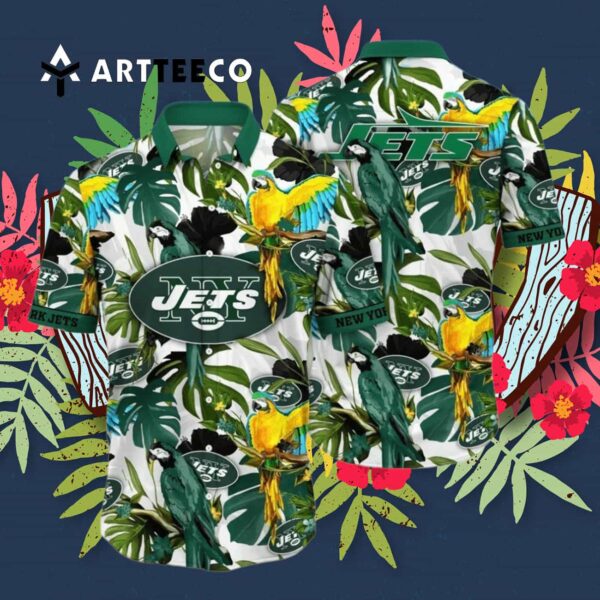 New York Jets Great Gift For Fan Hawaiian Shirt 3