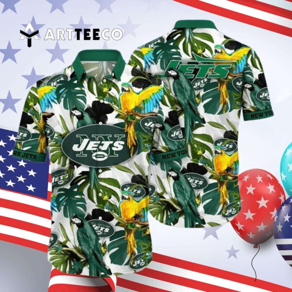 New York Jets Great Gift For Fan Hawaiian Shirt 4