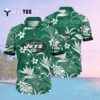 New York Jets Green Background Hawaiian Shirt 2