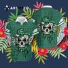 New York Jets Snake And Skull Octopus Hawaiian Shirt 3