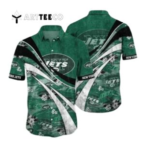 New York Jets Special Floral Summer Vintage Hawaiian Shirt 1