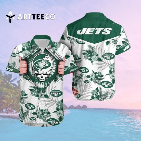 New York Jets Trendy Summer Gift Hawaiian Shirt 2