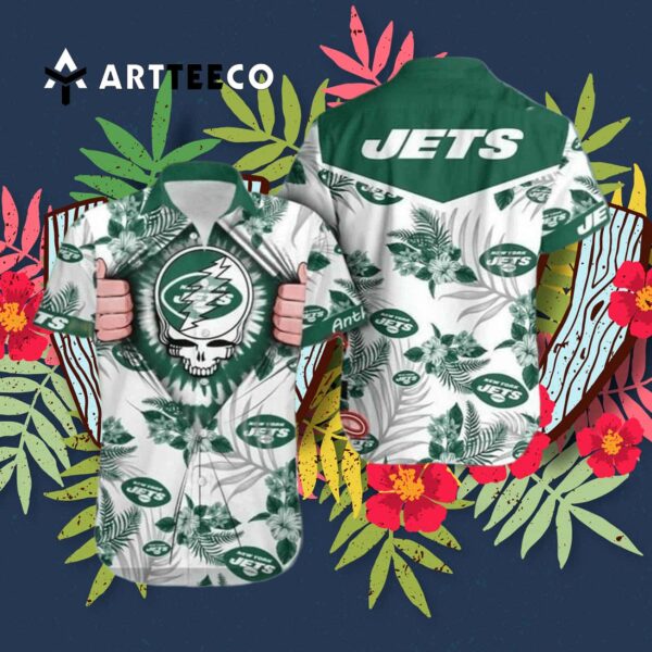 New York Jets Trendy Summer Gift Hawaiian Shirt 3