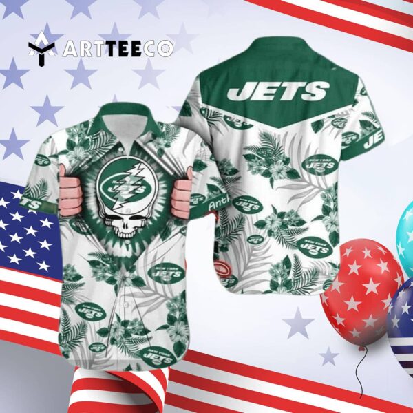 New York Jets Trendy Summer Gift Hawaiian Shirt 4
