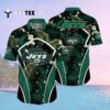 New York Jets Tropical Pattern Hawaiian Shirt 2