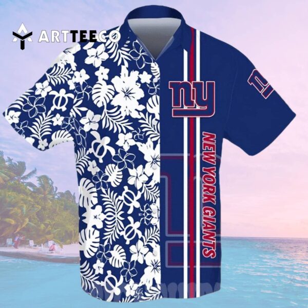News Yorks Giants Aloha Beach Hawaiian Shirt 2