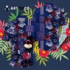 News Yorks Giants Aloha Mickey Hawaiian Shirt 3