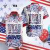 News Yorks Giants Aloha Pattern Hawaiian Shirt 4