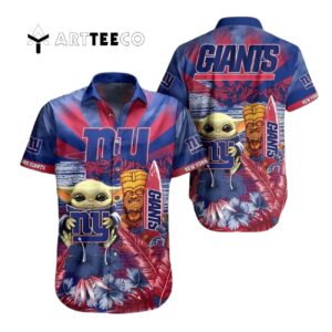 News Yorks Giants Baby Yoda Hawaiian Shirt 1