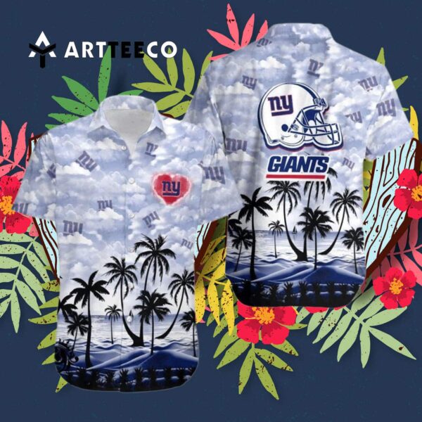 News Yorks Giants Beach Aloha Hawaiian Shirt 3