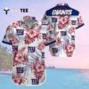 News Yorks Giants Beach Pattern Hawaiian Shirt 2