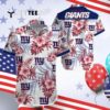 News Yorks Giants Beach Pattern Hawaiian Shirt 4
