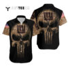 News Yorks Giants Camouflage Skull Hawaiian Shirt 1