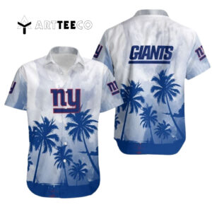 News Yorks Giants Coconut Tree V1 Hawaiian Shirt 1