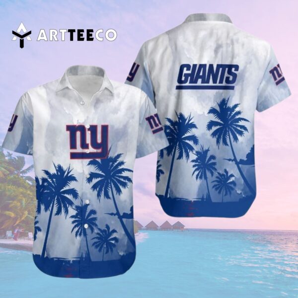 News Yorks Giants Coconut Tree V1 Hawaiian Shirt 2