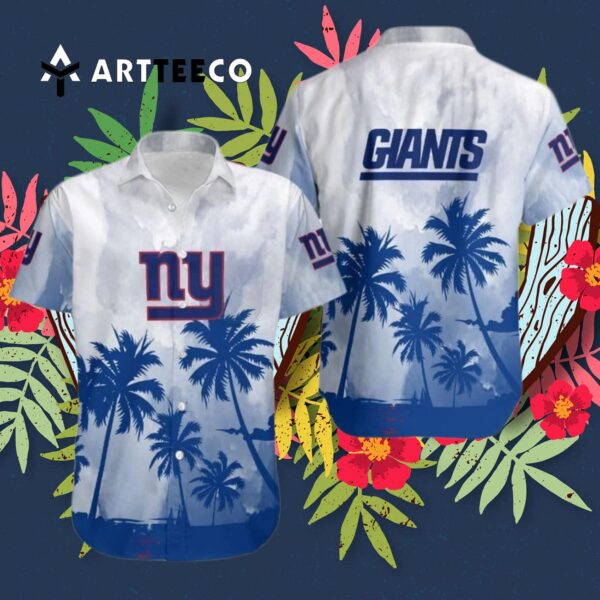News Yorks Giants Coconut Tree V1 Hawaiian Shirt 3