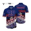 News Yorks Giants Flowers Camo Pattern Hawaiian Shirt 1