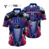 News Yorks Giants Flowers Hawaiian Shirt 1