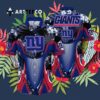 News Yorks Giants Flowers Hawaiian Shirt 3