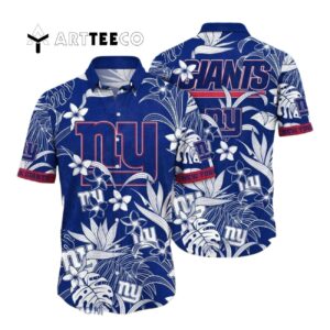 News Yorks Giants Flowers Unique Gift For Fan Hawaiian Shirt 1