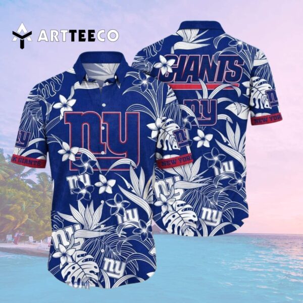 News Yorks Giants Flowers Unique Gift For Fan Hawaiian Shirt 2