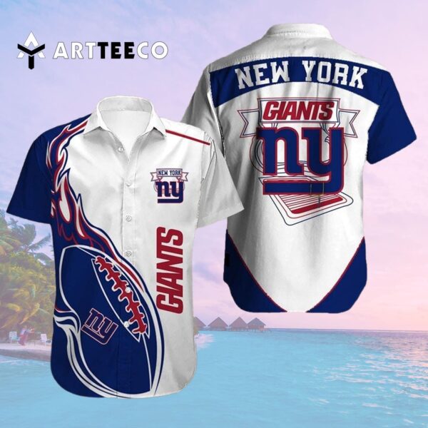 News Yorks Giants Football Logo Limited Edition Hawaiian Shirt 2