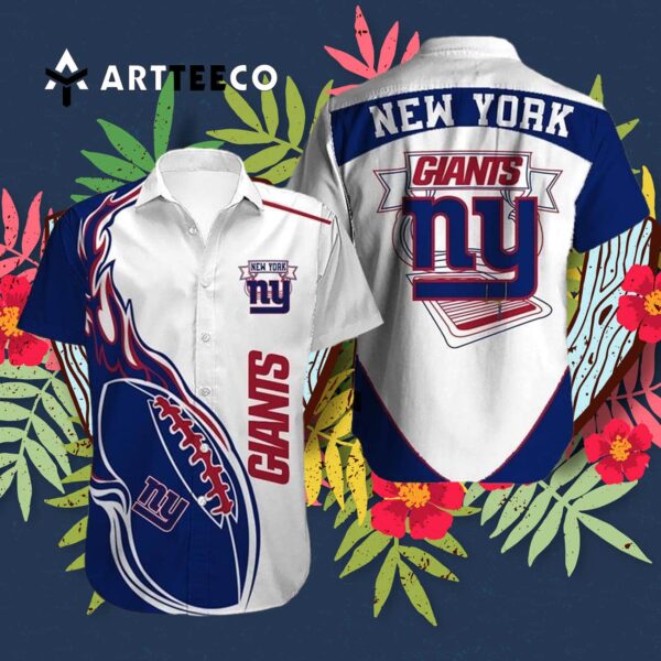 News Yorks Giants Football Logo Limited Edition Hawaiian Shirt 3