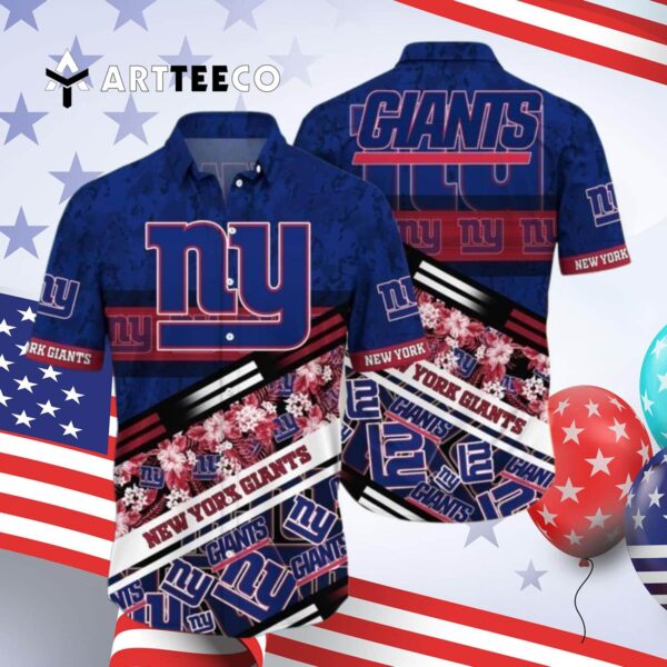 News Yorks Giants Hawaii Aloha Hawaiian Shirt 4