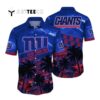 News Yorks Giants Leaves Tropical Style Hawaiian Shirt 1