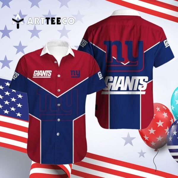 News Yorks Giants Logo Limited Edition Hawaiian Shirt 4