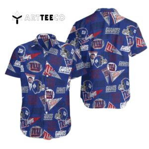 News Yorks Giants Logo Vintage Hawaiian Shirt 1