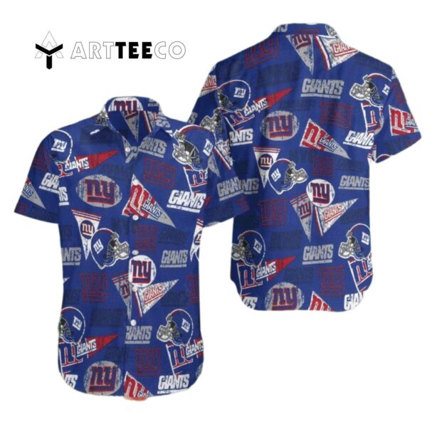 News Yorks Giants Logo Vintage Hawaiian Shirt 1