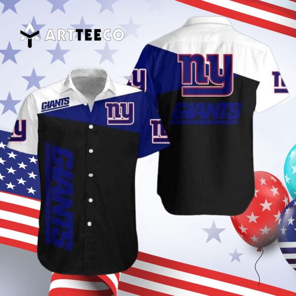 News Yorks Giants Main Colors Hawaiian Shirt 4