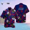 News Yorks Giants Navy Background Hawaiian Shirt 2