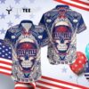 News Yorks Giants Skull Hawaiian Shirt 4