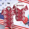 News Yorks Giants Sugar Skull Hawaiian Shirt 4