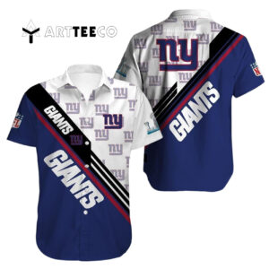 News Yorks Giants Team Logo Football Hawaiian Shirt 1