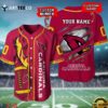 Nfl Arizona Cardinals 3d Custom Baseball Shirt
